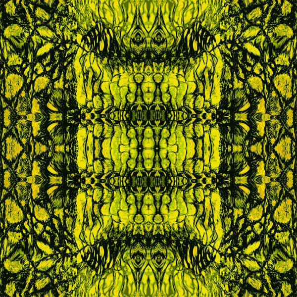 Stilize sürüngen taraklı yapısı ile soyut çizgili desen