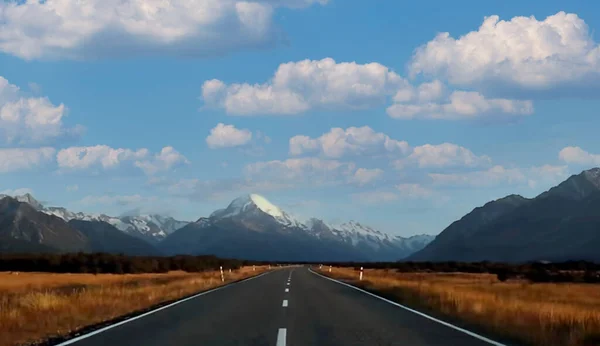 Una Vista Camino Montaña — Foto de Stock