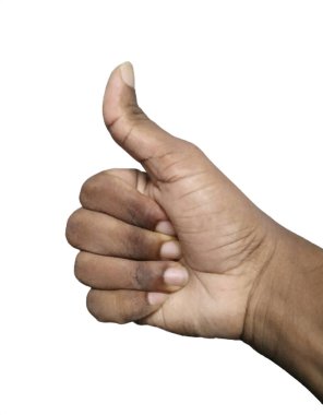 Bir insanın elinin yakın çekimi.