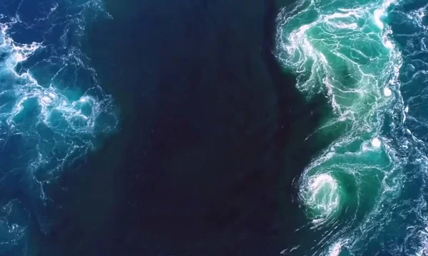 Крупный План Волны — стоковое фото