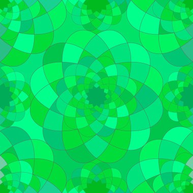 Renk soyut geometrik Retro desen. Vitray pencere. Sorunsuz