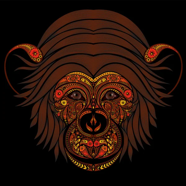 ลิงไฟนามธรรม — ภาพเวกเตอร์สต็อก