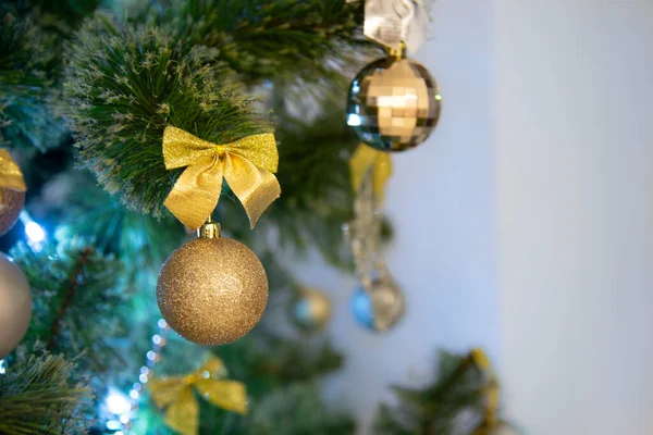 Kerstboom decoratie speelgoed. — Stockfoto