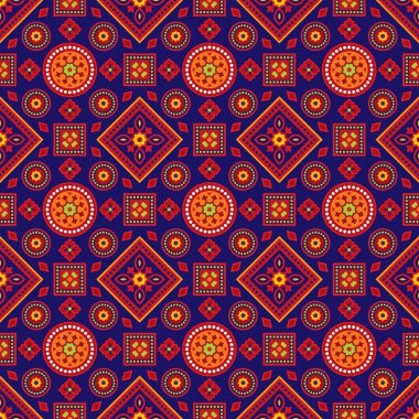 Renkli Ajrak desen