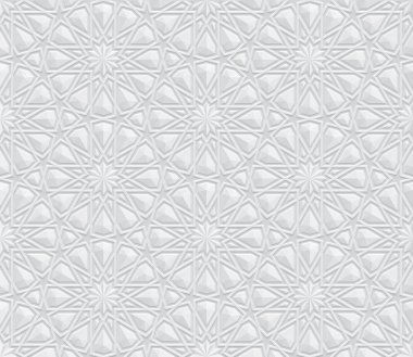 Kabartma 3d efekti arka plan ile geometrik desen, iç cephe dekorasyon, beyaz ve gri doku
