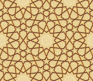 İslam yıldız süs arka plan