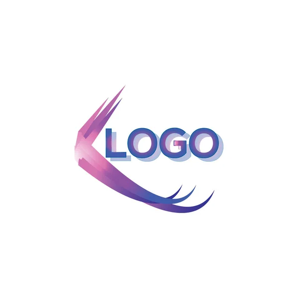 Diseño Forma Únicos Del Logotipo — Foto de Stock