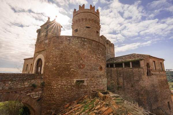 Image Medieval Castle Nazzano Lazio Italy — Stock Photo, Image