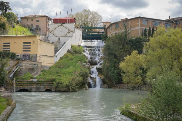 Cascata del Valcatoio, Isola del Liri, Lazio, İtalya
