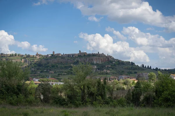 Scenic Panoramic View Orvieto Umbria Italy — Stock Photo, Image