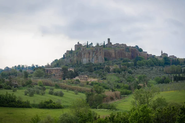 Scenic Panoramic View Orvieto Umbria Italy — Stock Photo, Image
