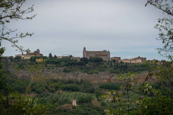 Vista Panorámica Panorámica Orvieto Umbría Italia — Foto de Stock