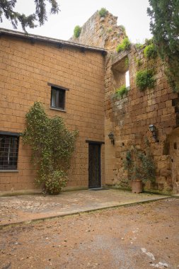 La Badia, İtalya, Umbria Orvieto 'daki Azizler Manastırı Severus ve Şehitlik.