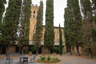 La Badia, İtalya, Umbria Orvieto 'daki Azizler Manastırı Severus ve Şehitlik.