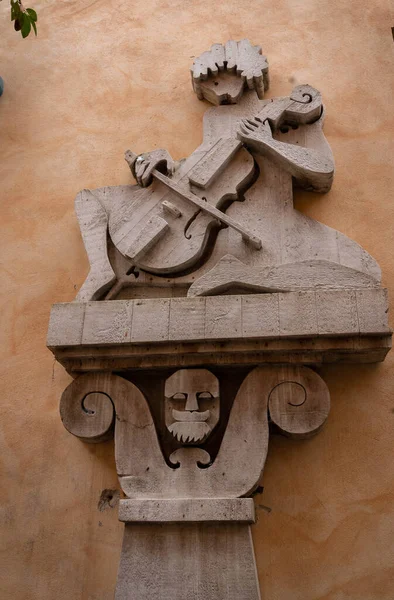 Paysage Urbain Dans Ville Médiévale Orvieto Ombrie Italie — Photo