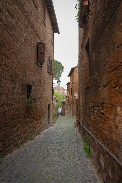 Stadsbild Den Medeltida Staden Orvieto Umbrien Italien — Stockfoto