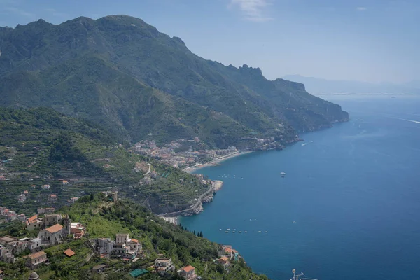 Landschappelijk Uitzicht Zee Ravelo Aan Amalfikust Campanië Italië — Stockfoto