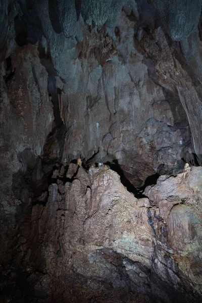 Lazio Fronzinone Daki Pastena Mağarasında Sarkıtlar Dikitler Var — Stok fotoğraf