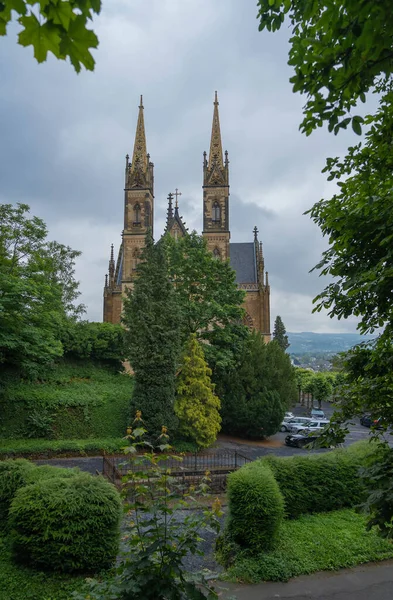 Majestic Catholic Cathedral Remagen Germany Germany — Stock Photo, Image