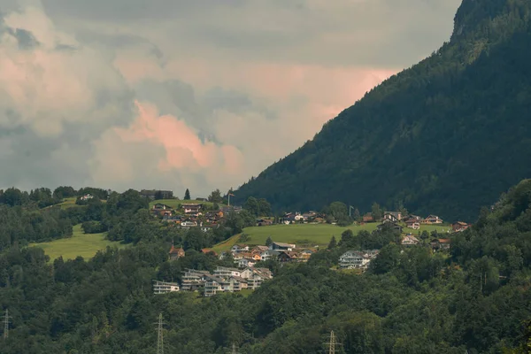 Beautiful Landscape Mountains Switzerland — Stock Photo, Image