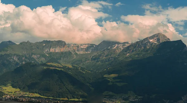 Vackert Landskap Bergen Schweiz — Stockfoto