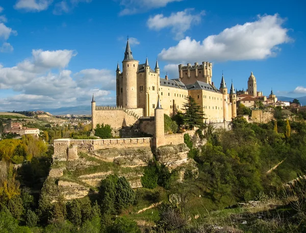 Castle-gemi, Alcazar, Segovia, İspanya