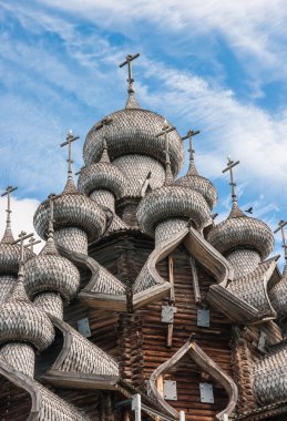 Kizhi ahşap kilise kubbeleri