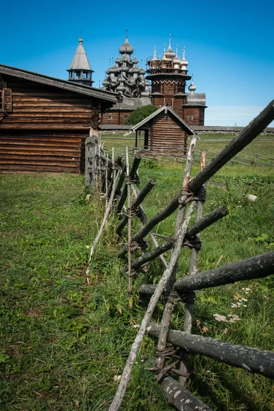 Историко-архитектурный музей "Кижи " — стоковое фото