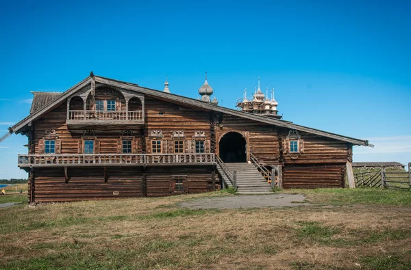 Muzeum historyczne i architektoniczne we Kizhi, Karelia — Zdjęcie stockowe