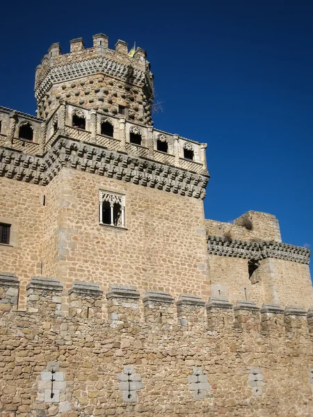 Régi Mansanares Castle — Stock Fotó