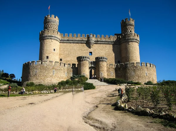 Staré Mansanares hrad — Stock fotografie