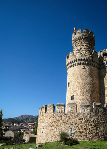 Старый замок Мансанарес — стоковое фото