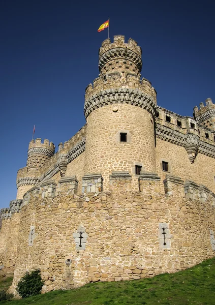 Régi Mansanares Castle — Stock Fotó