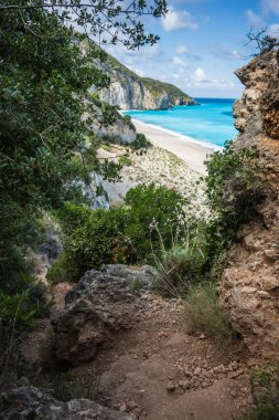 Pitoresk milos beach