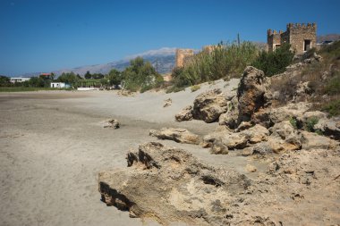 Castle Frangokastello Plajı'nda