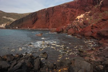 Red beach santorini