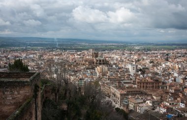 Cityscape Granada Andalusia içinde