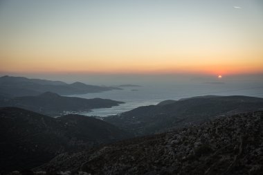 Amorgos ada manzara
