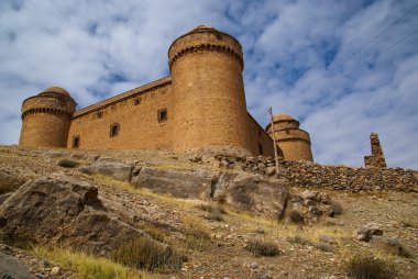 Eski ortaçağ kalesi Lacalaora