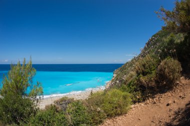 Pitoresk milos beach