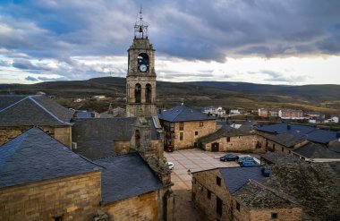 Puebla de Sanabria kışın