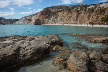 Pitoresk firiplaka beach