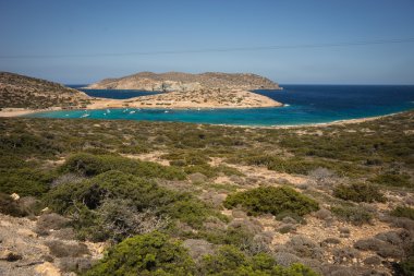 Amorgos ada manzara