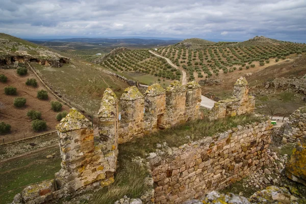 Ruinen der Burg von el berueco — Stockfoto