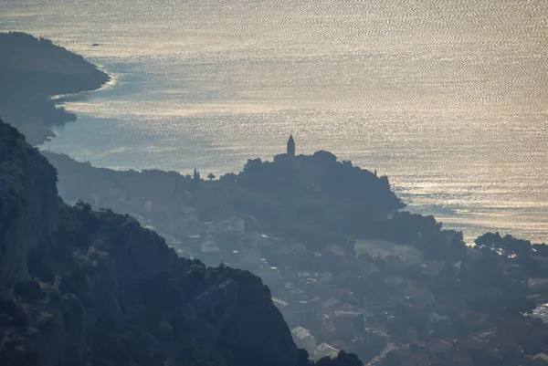 Paisaje marino en Bol, Croacia — Foto de Stock