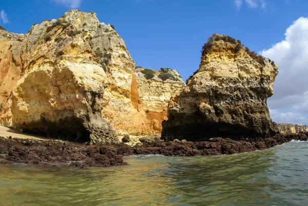 Festői strand: Lagos — Stock Fotó