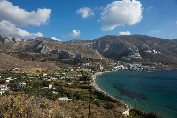 Bela paisagem da ilha de Amorgos — Fotografia de Stock