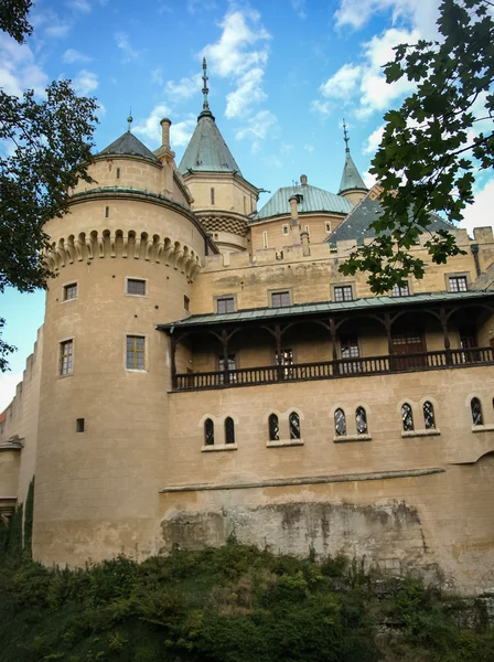 Původní středověký hrad v Bojnicích — Stock fotografie