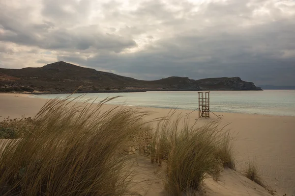 Plaża pobrzeże i Simos w Elafonisos — Zdjęcie stockowe