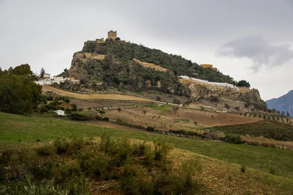 Veduta del paesaggio di Zahara de la Sierra — Foto Stock